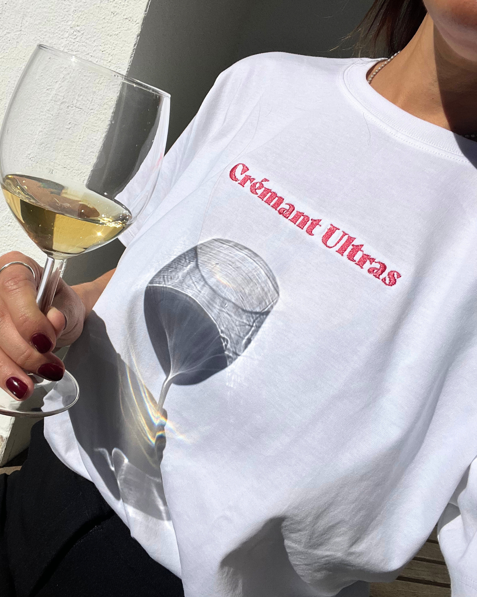 Shirt "Crémant Ultras" weiß
