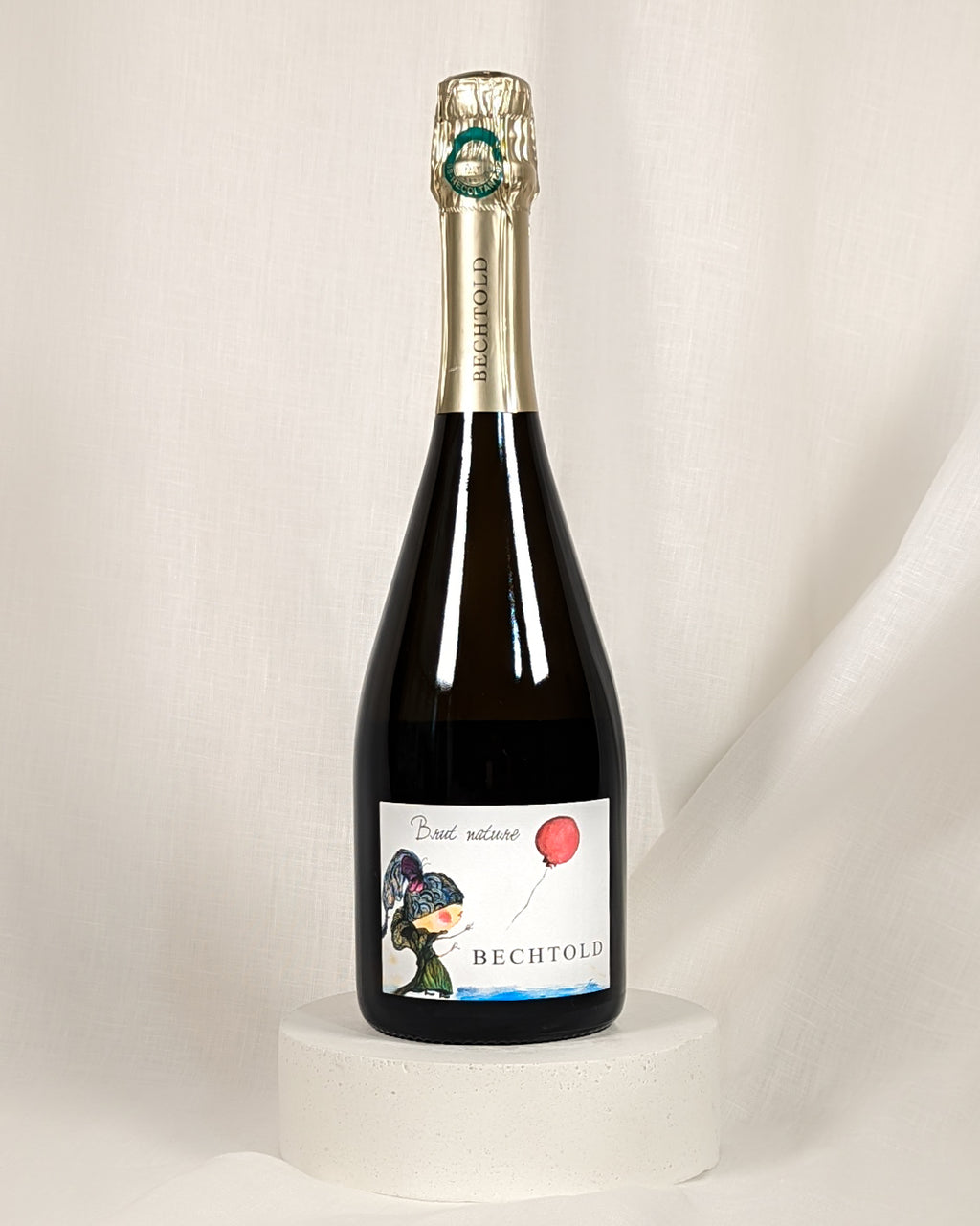 Produktfoto eines Cremant d'Alsace Brut Nature der Domaine Bechtold